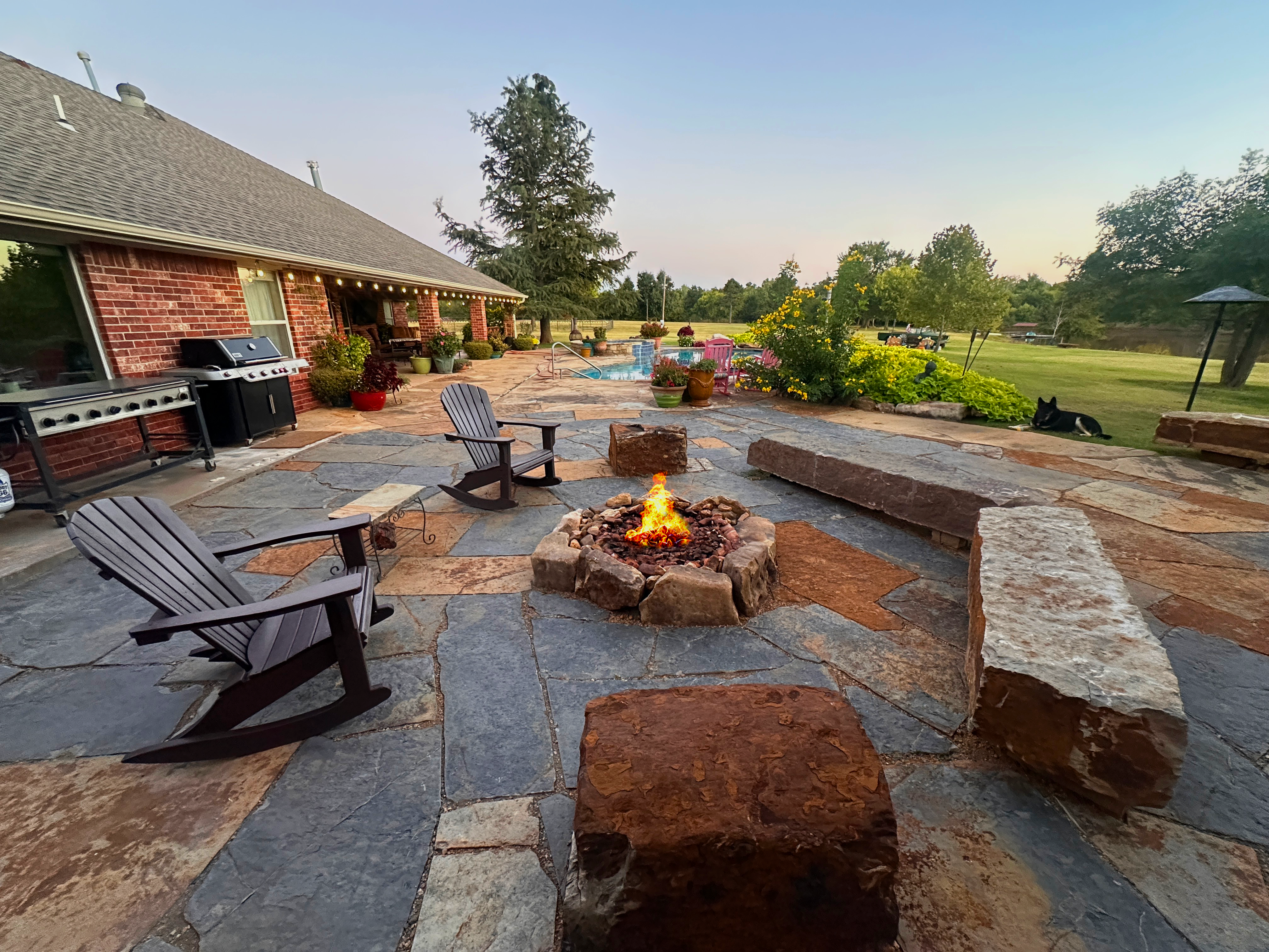 patio-with-stone-fire-place