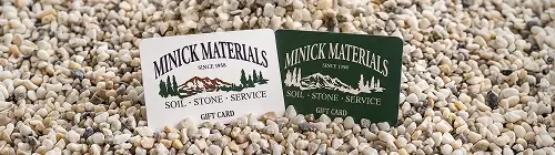 Minick Materials gift cards